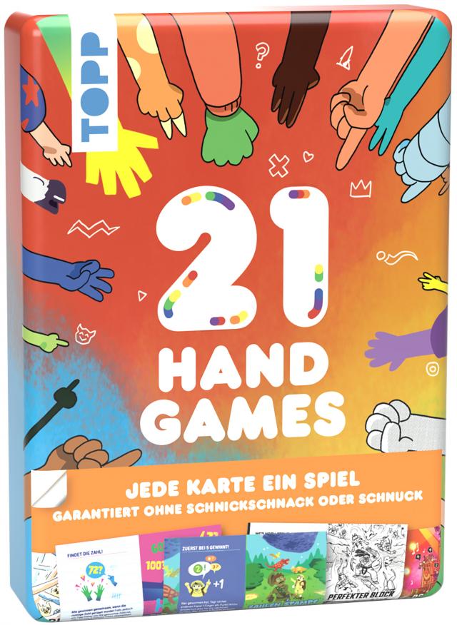 21 Hand Games – Garantiert ohne Schnickschnack oder Schnuck!
