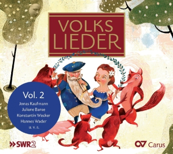 Volkslieder. Vol.2, 1 Audio-CD + Booklet