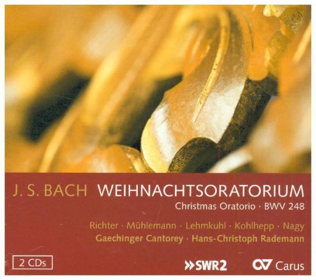 Weihnachtsoratorium BWV 248, 2 Audio-CDs