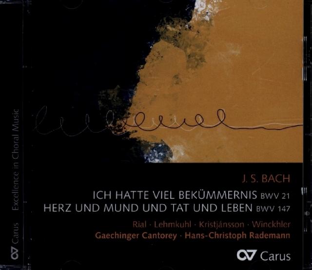 Ich hatte viel Bekümmernis BWV 21; Herz und Mund und Tat und Leben BWV 147, 1 Audio-CD