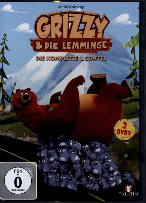 Grizzy & die Leminge. Staffel.1, 3 DVD
