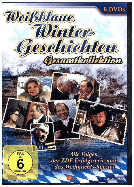 Weißblaue Wintergeschichten - Gesamtkollektion, 6 DVD, 6 DVD-Video