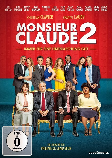 Monsieur Claude und seine Töchter 2, 1 DVD