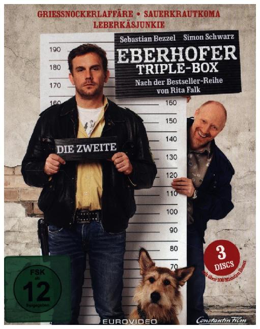 Die Zweite Eberhofer Triple Box, 3 Blu-ray
