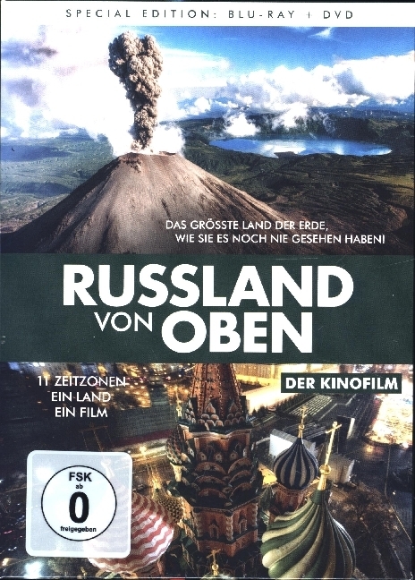 Russland von oben - Der Kinofilm, 1 Blu-ray + 1 DVD (Special Edition)