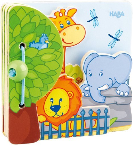 Haba Holz-Babybuch Zoofreunde