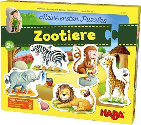Meine ersten Puzzles, Zootiere (Kinderpuzzle)