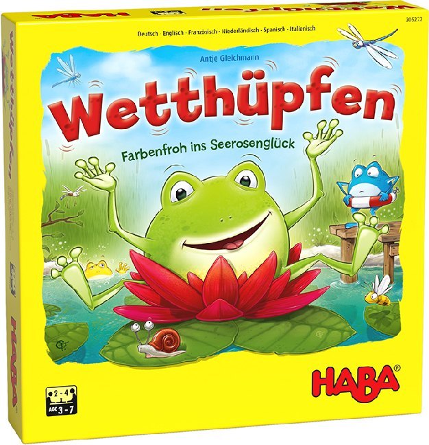 HABA Wetthüpfen (Kinderspiel)