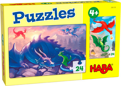 Puzzles Drachen (Kinderpuzzle)