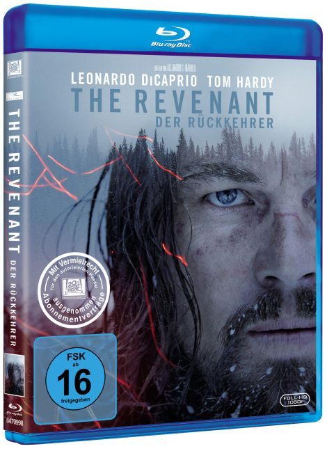 The Revenant - Der Rückkehrer, 1 Blu-ray + Digital HD UV
