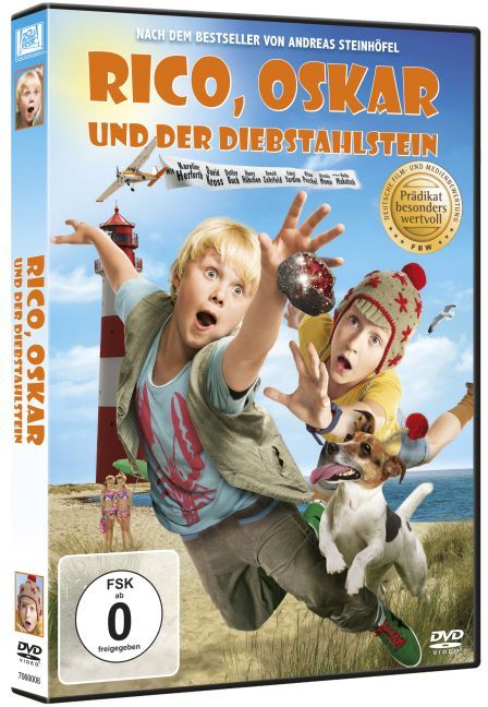Rico, Oskar und der Diebstahlstein, 1 DVD