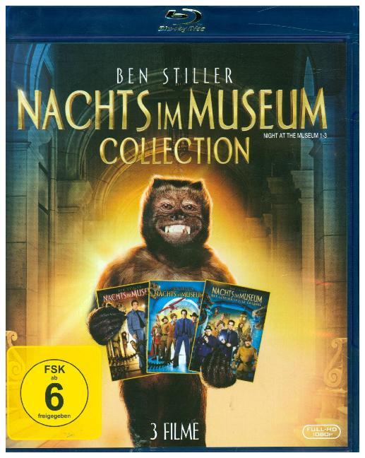 Nachts im Museum 1-3, 3 Blu-ray
