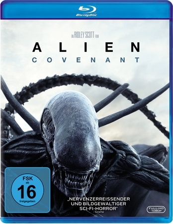 Alien: Covenant, 1 Blu-ray