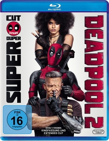 Deadpool 2, 1 Blu-ray (Extended Cut)