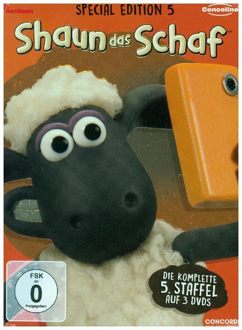 Shaun das Schaf. Tl.5, 3 DVD (Special Edition)