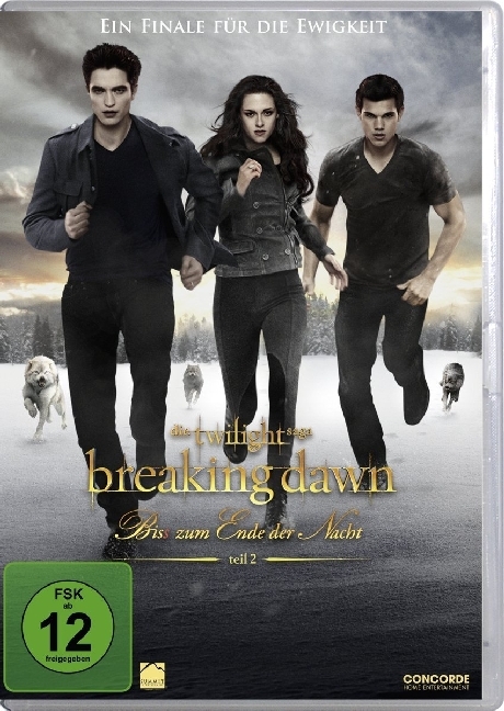 Breaking Dawn - Bis(s) zum Ende der Nacht. Tl.2, 1 DVD