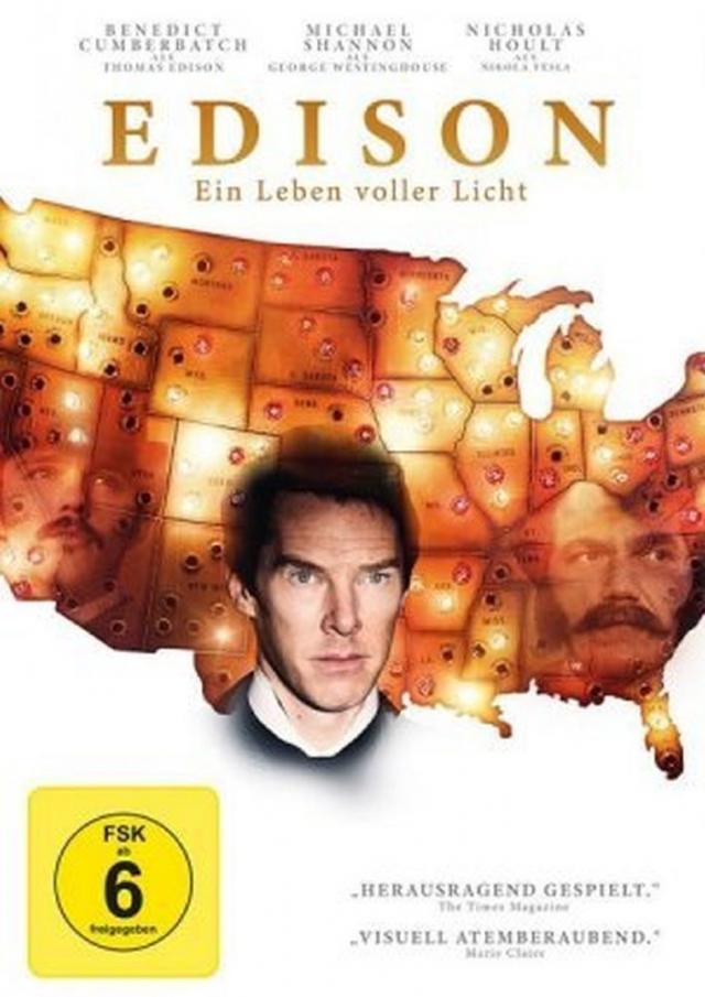 Edison - Ein Leben voller Licht, 1 DVD