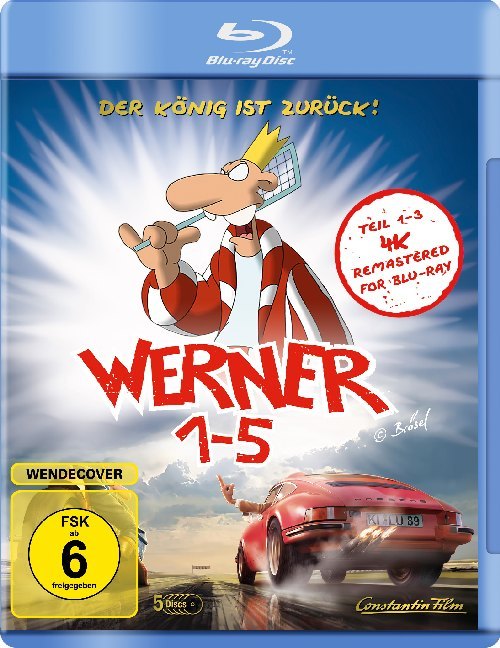 Werner 1-5, 5 Blu-ray