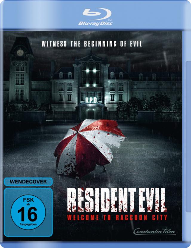Resident Evil: Welcome to Raccoon City, 1 Blu-ray