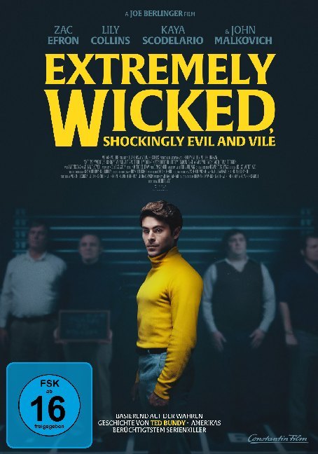 Extremely Wicked, Shockingly Evil and Vile, 1 DVD
