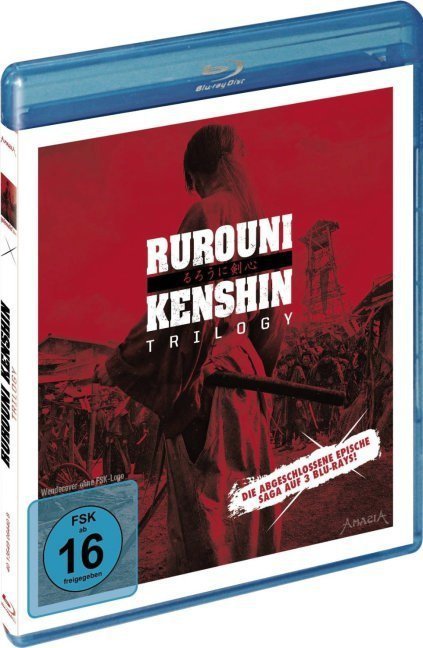 Rurouni Kenshin Trilogy, 3 Blu-rays