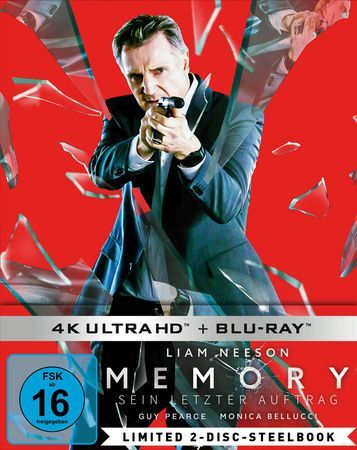 Memory - Sein letzter Auftrag LTD. 4K, 2 UHD-Blu-ray (Steelbook)