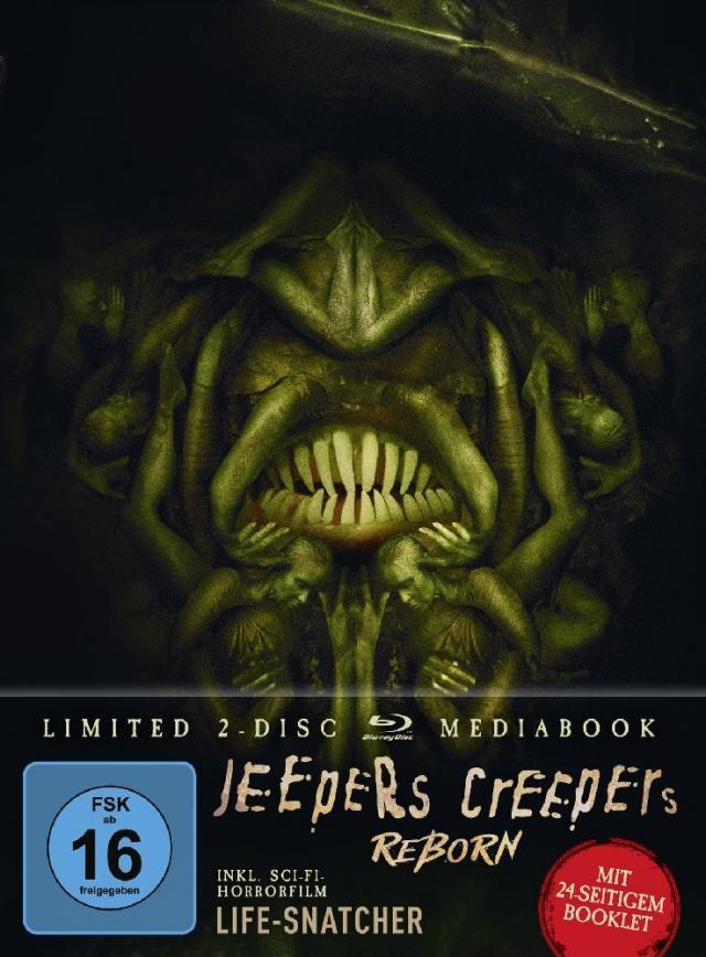 Jeepers Creepers: Reborn LTD. - 2-Disc-Mediabook mit 24-seitigem Booklet, 2 Blu-ray