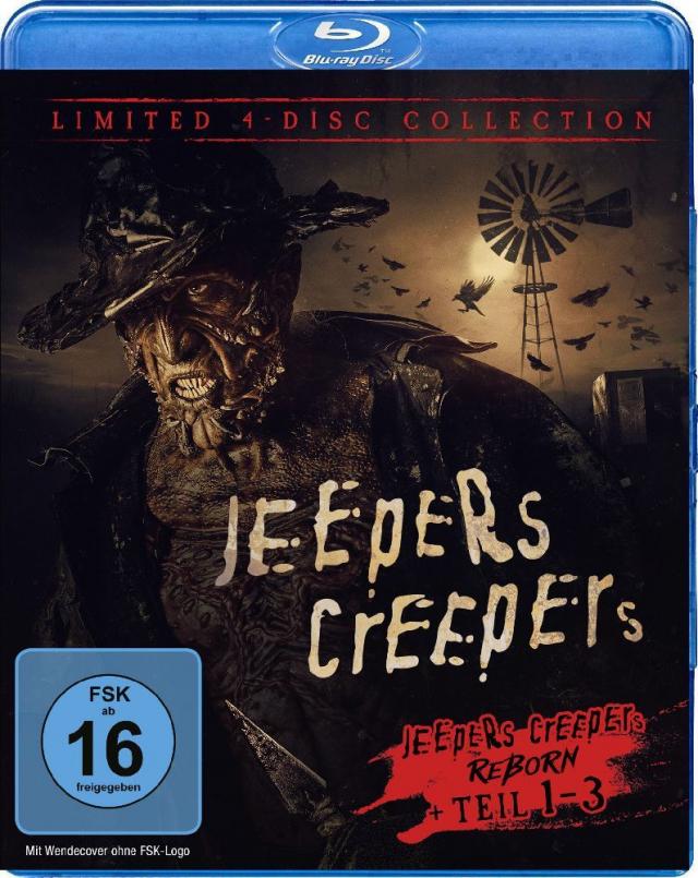 Jeepers Creepers, 4 Blu-ray (Limited Collection)
