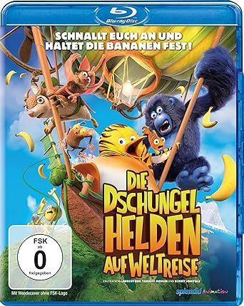 Die Dschungelhelden auf Weltreise, 1 Blu-ray