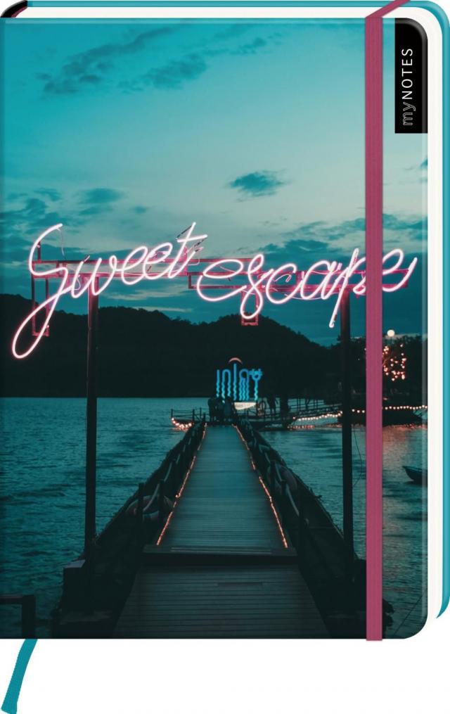 myNOTES Sweet escape - notebook medium, dotted - für Träume, Pläne und Ideen