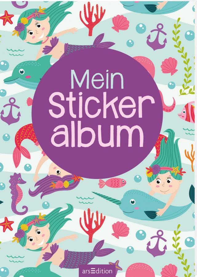 Mein Stickeralbum - Meerjungfrauen