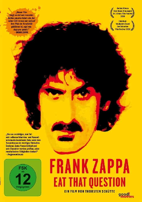 Frank Zappa - Eat That Question, 1 DVD (englische OmU)
