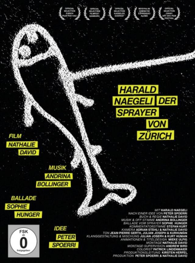 Harald Naegeli - Der Sprayer, 1 DVD
