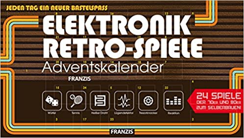 Elektronik Retro Spiele Adventskalender 
