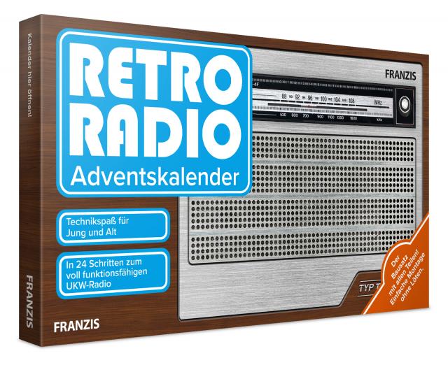 Retro Radio Adventskalender, in 24 Tagen zum voll funktionsfähigen UKW-Radio