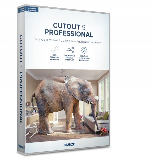 CutOut 9 professional  (Win), CD-ROM
