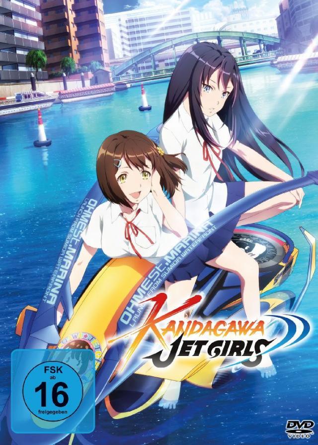 Kandagawa Jet Girls - Komplett-Set, 4 DVD