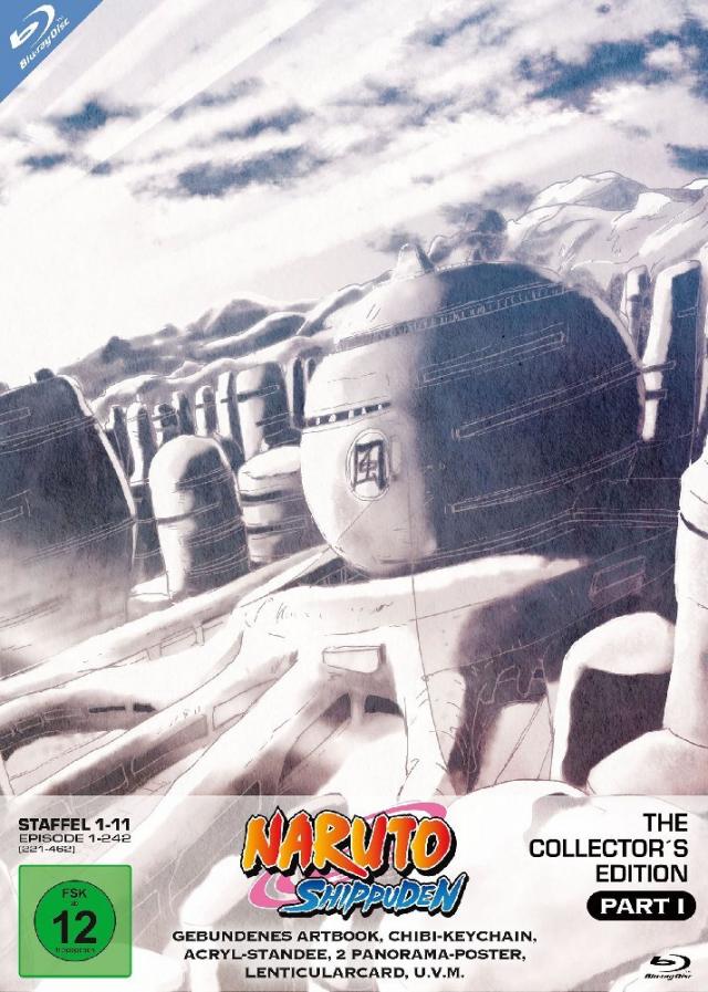 Naruto Shippuden - Collector´s Edition - Part I, 10 Blu-ray