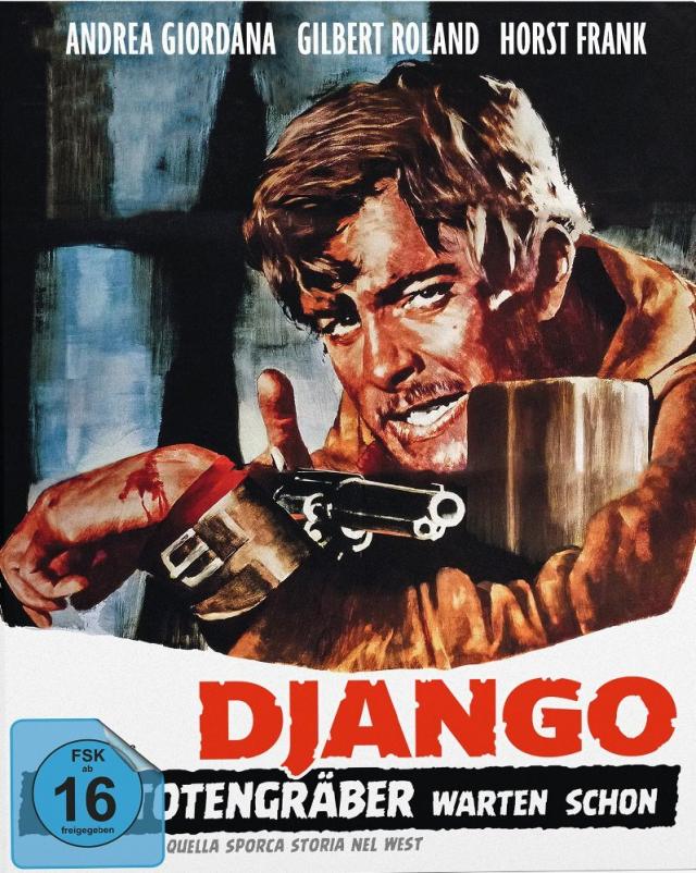 Django - Die Totengräber warten schon, 1 Blu-ray + 1 DVD (Mediabook A)
