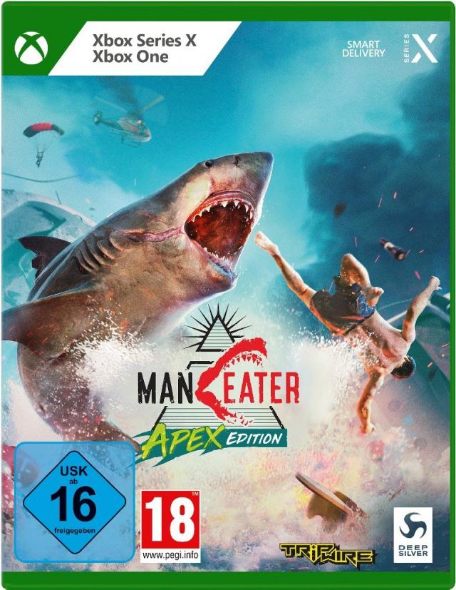 Maneater APEX Edition (XONE/XSRX), 1 Xbox Series X-Blu-ray Disc