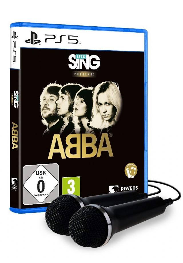Let's Sing ABBA [+ 2 Mics], 1 PS5-Blu-Ray-Disc