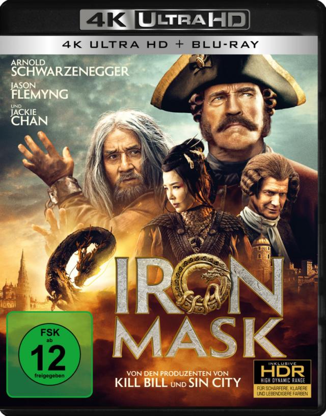 Iron Mask 4K, 1 UHD-Blu-ray + 1 Blu-ray