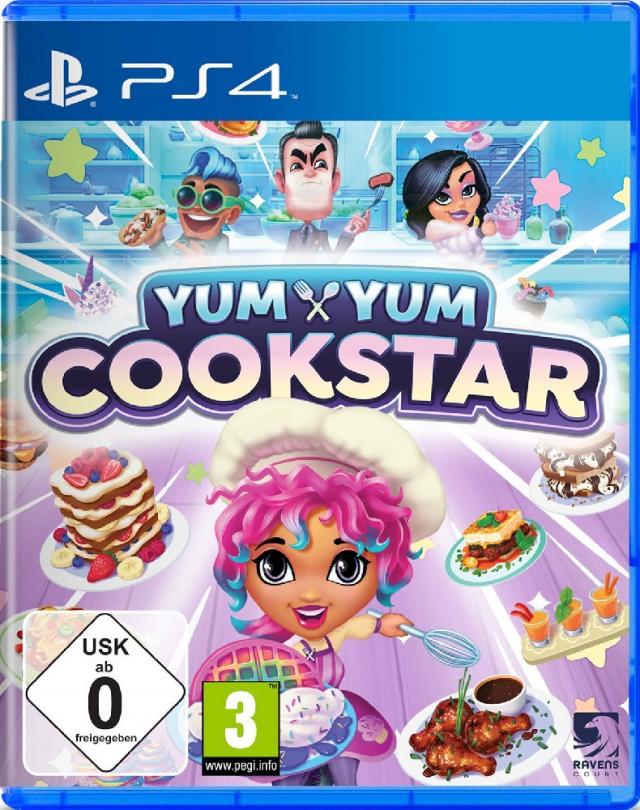 Yum Yum Cookstar, 1 PS4-Blu-Ray-Disc