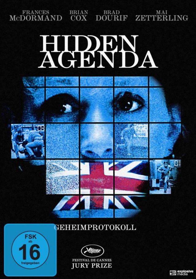 Hidden Agenda - Geheimprotokoll, 1 DVD