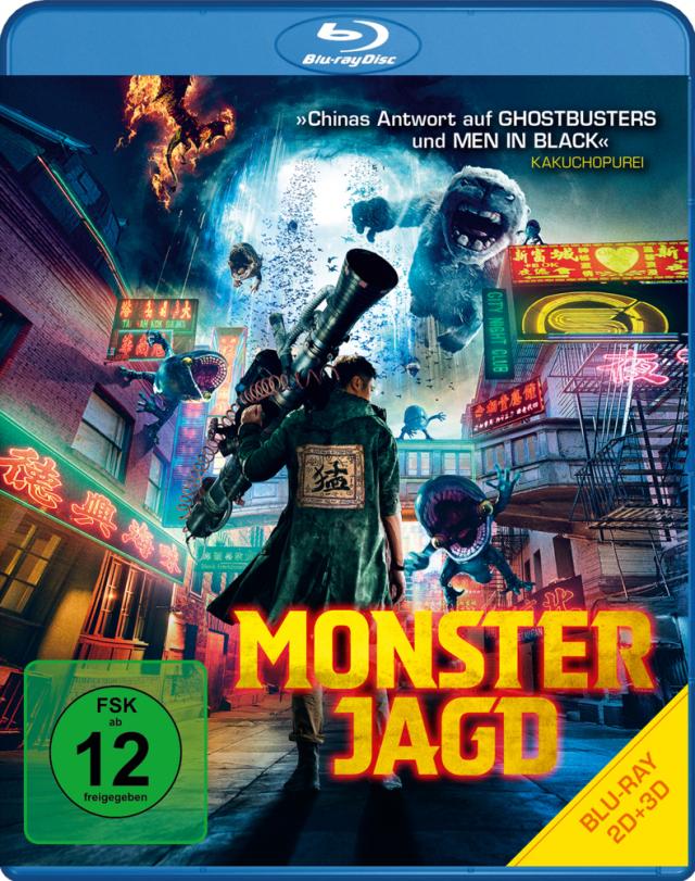 Monster-Jagd 3D, 1 Blu-ray