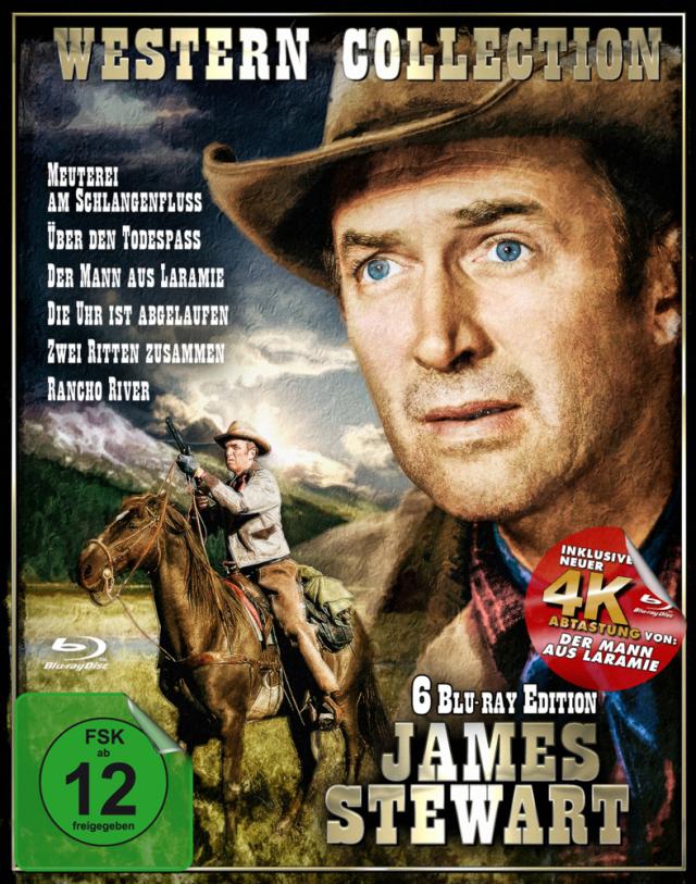 James Stewart - Western Box, 6 Blu-ray