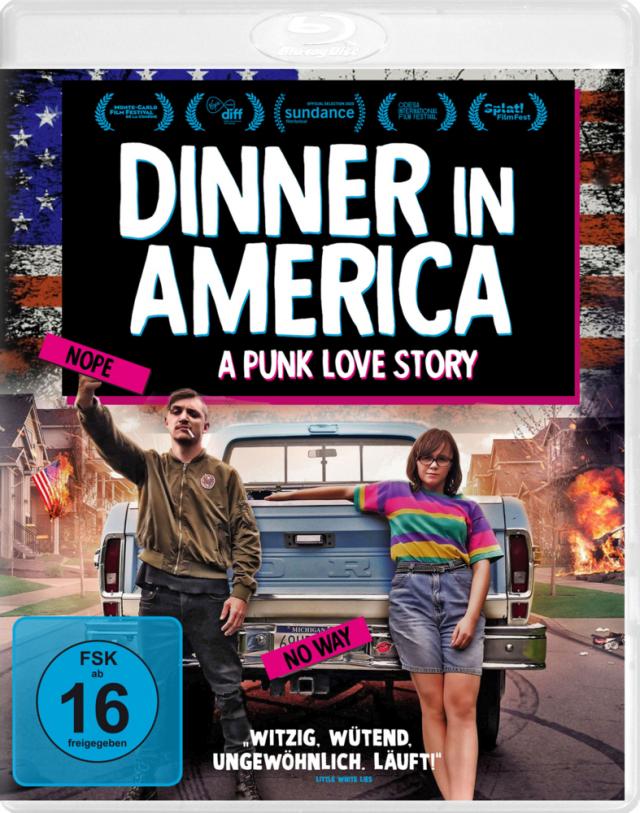 Dinner in America - A Punk Love Story, 1 Blu-ray