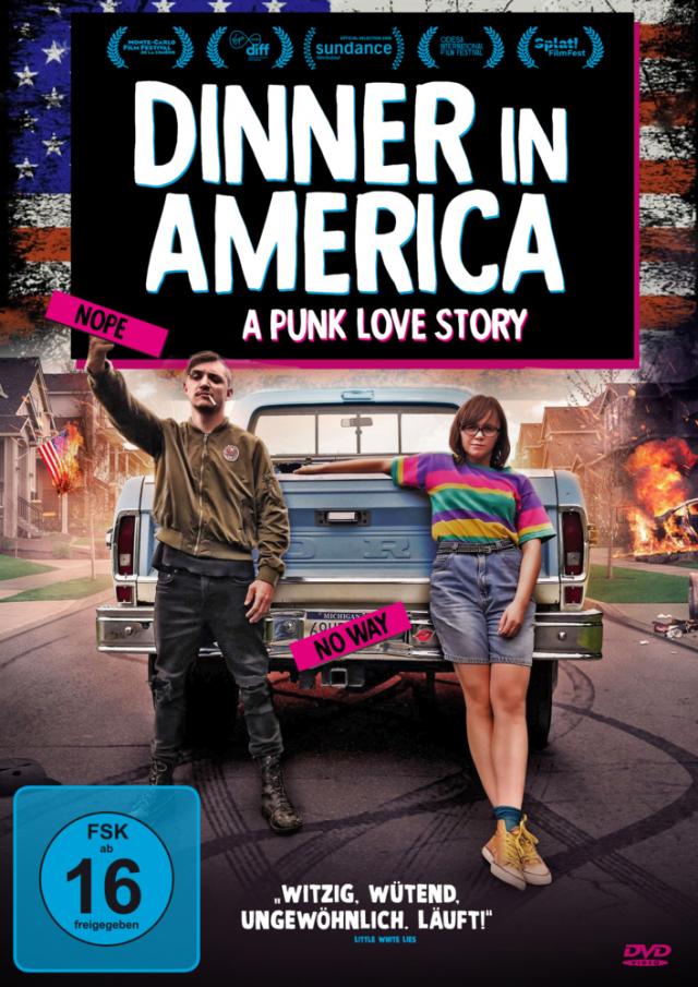 Dinner in America - A Punk Love Story, 1 DVD