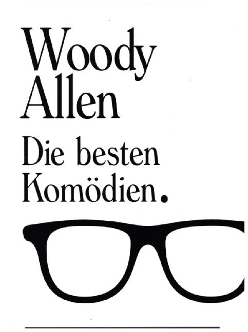Woody Allen, 3 DVDs