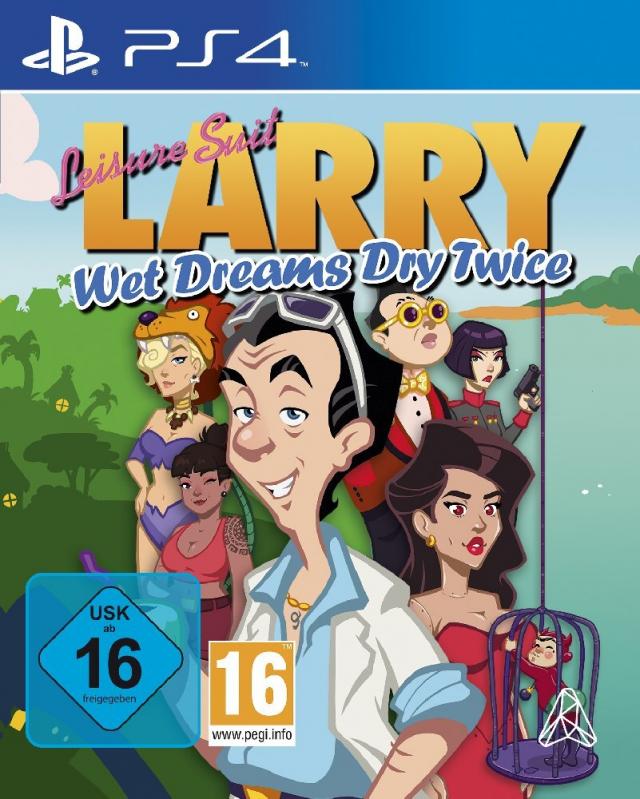 Leisure Suit Larry, Wet Dreams Dry Twice, 1 PS4-Blu-ray Disc